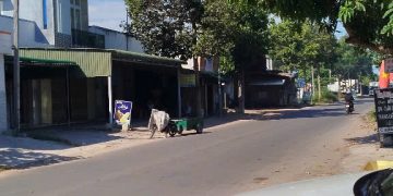 166 m2 (có 100m2 đất ở) mặt tiền Đinh Bộ Lĩnh, P.Phước Hội, lộ giới 24m. Giá ngộp13 triệu/m2